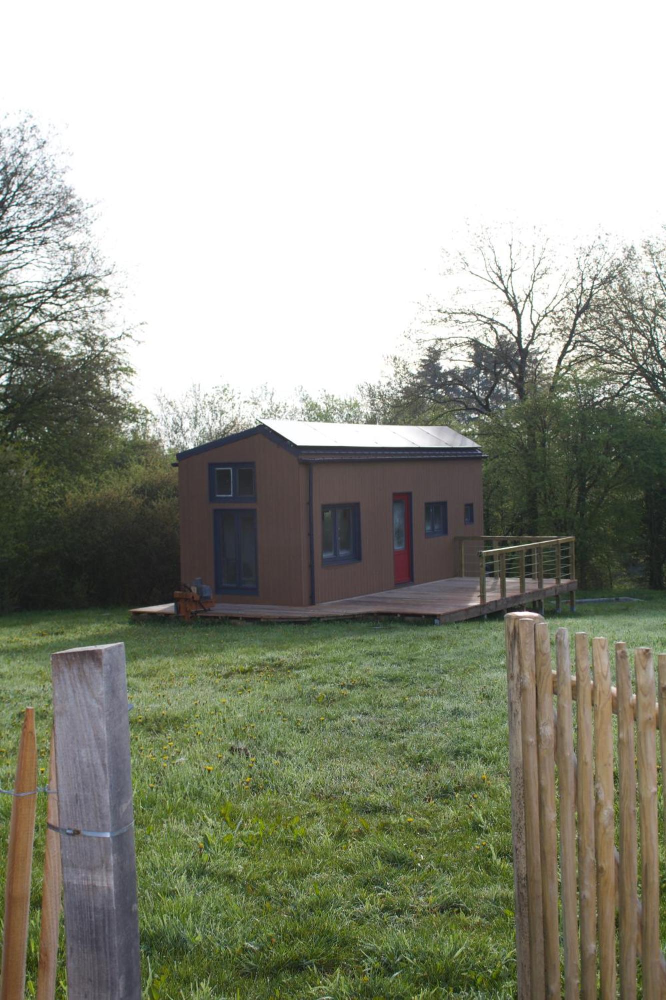 Tiny House Les Jours Heureux Sejour Nature Pres De Dinant Et Des Lacs De L Eau D Heure Villers-le-Gambon Kültér fotó